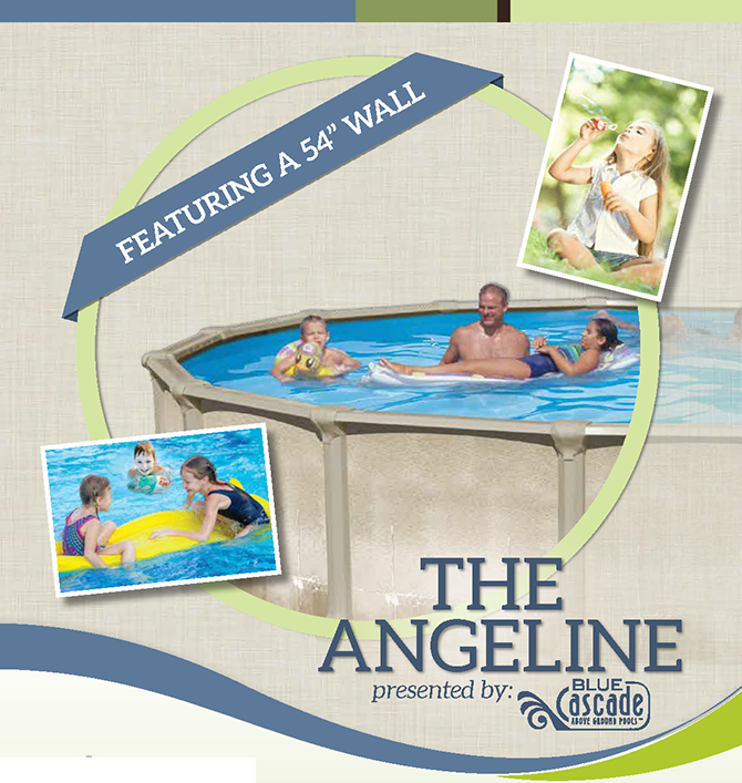 Aluminum Above Ground Swimming Pool - the Angeline Aluminum Above-Ground Swimming Pool - the Angeline