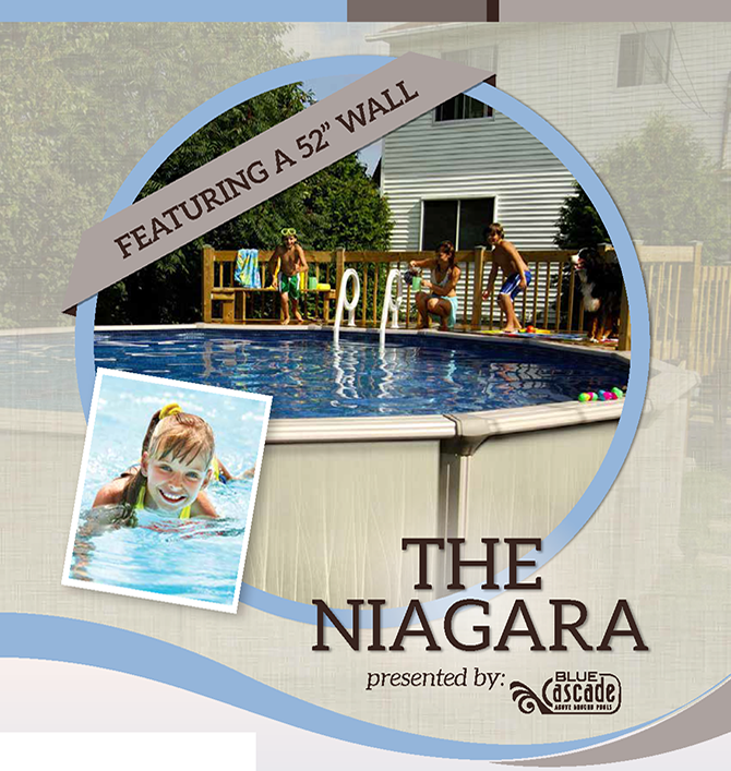 the Pearl Hyprid Above-Ground Swimming Pool